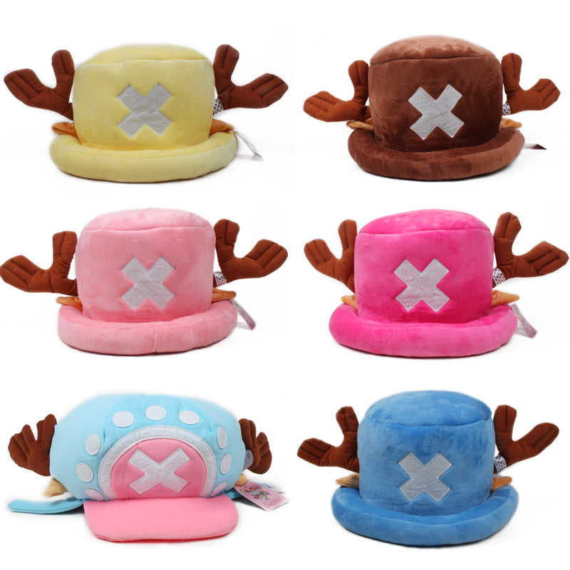 Cute Chopper Plush Warm Cosplay Hat