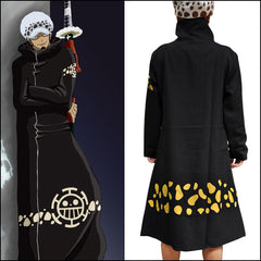 Trafalgar D. Water Law Cloak Cosplay Costume