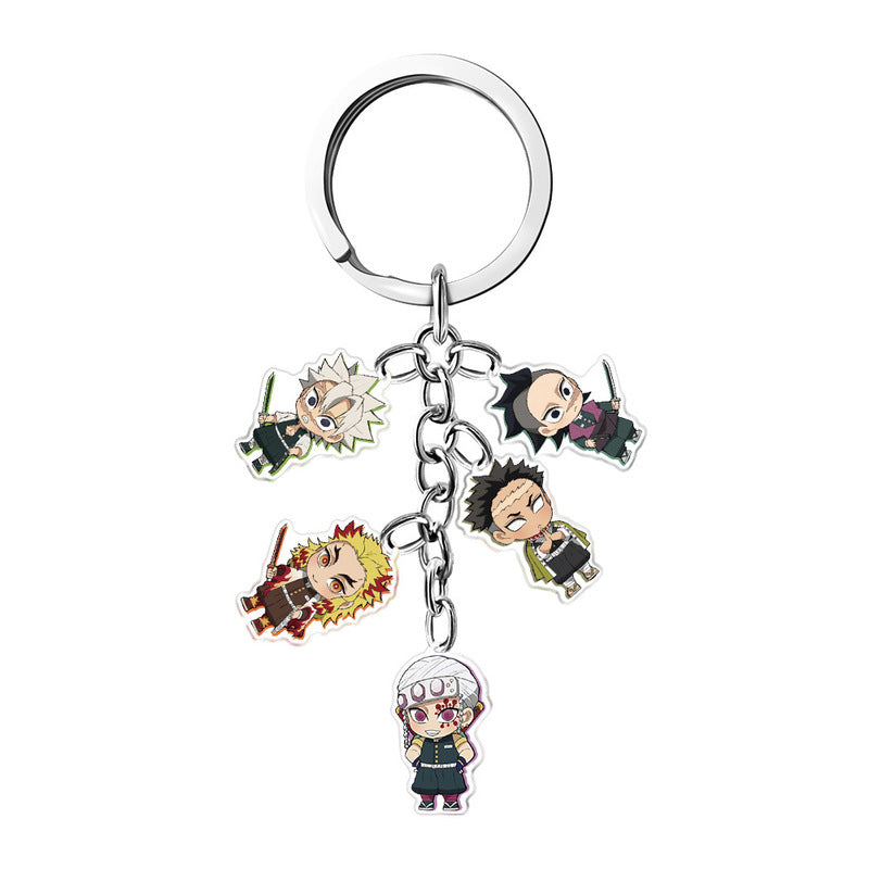 Anime Acrylic Keychain Pendant