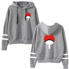 Casual Anime Logo Pullover Long-sleeved Hoodie