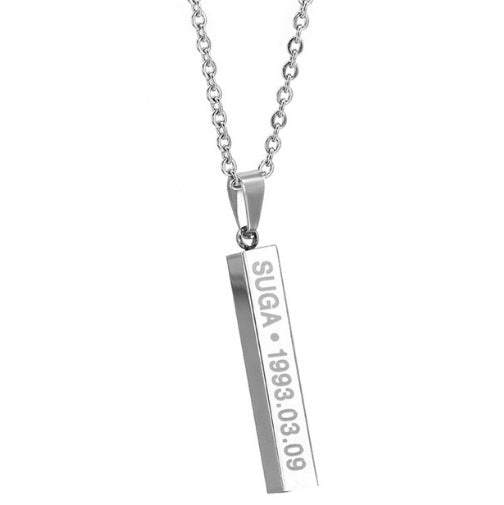 Chic BTS Titanium Steel Necklace