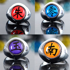 Trendy Anime Logo Ring