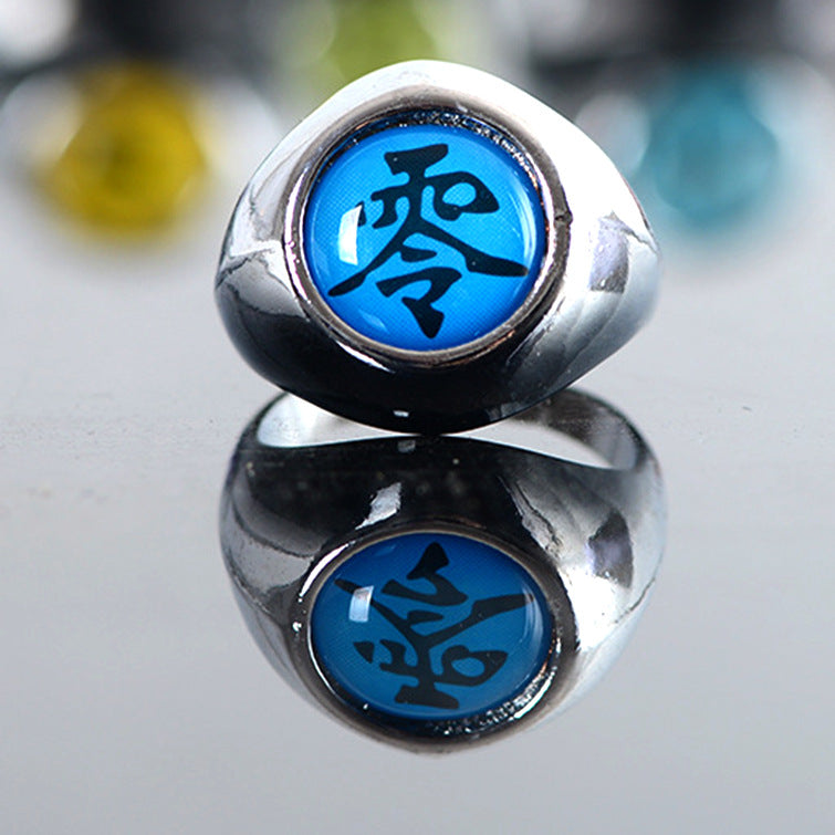 Trendy Anime Logo Ring