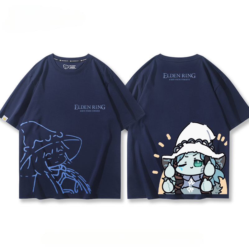 Casual Ranni The Witch Game Short-sleeved T-shirt