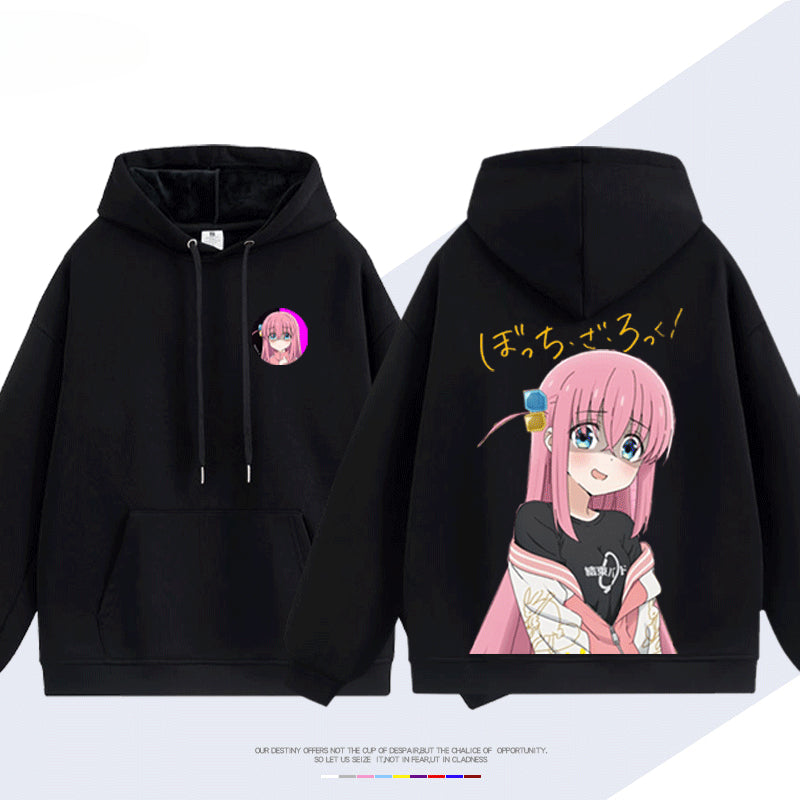 Unisex Anime Graphic Print Hoodie