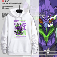 Casual EVA Graphic Loose Hoodie