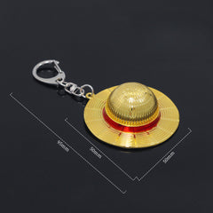 Luffy Straw Hat Keychain Ornament