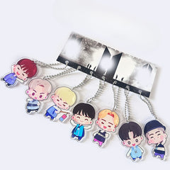 BANGTAN Tour Break Acrylic Keychain Set