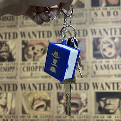 3D Anime Home Book Keychain Pendant