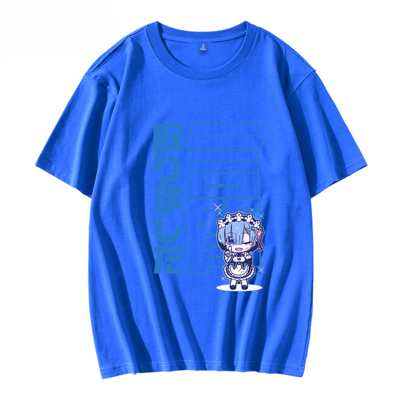 Rem Anime Short-sleeved T-shirt