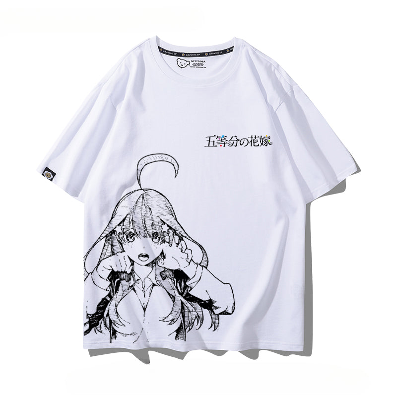 Nakano Short-sleeved Cotton T-shirt