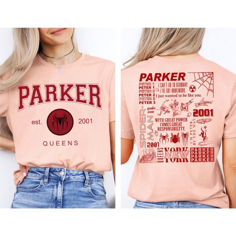 Unisex Peter Parker Spider T-shirt Sweatshirt