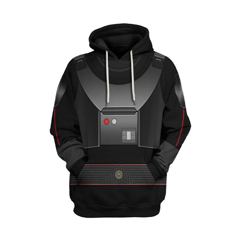 Unisex Comic 3d Print Cosplay Zipper Hoodie