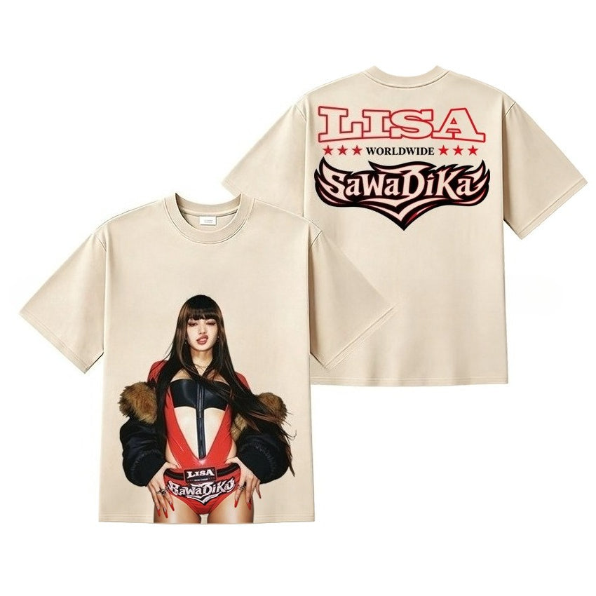 LISA SaWaDiKa Short-sleeved T-shirt
