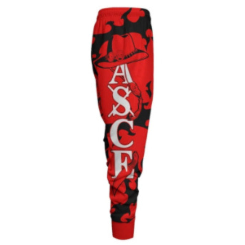 Casual Fire Fist Digital Print Sports Trousers