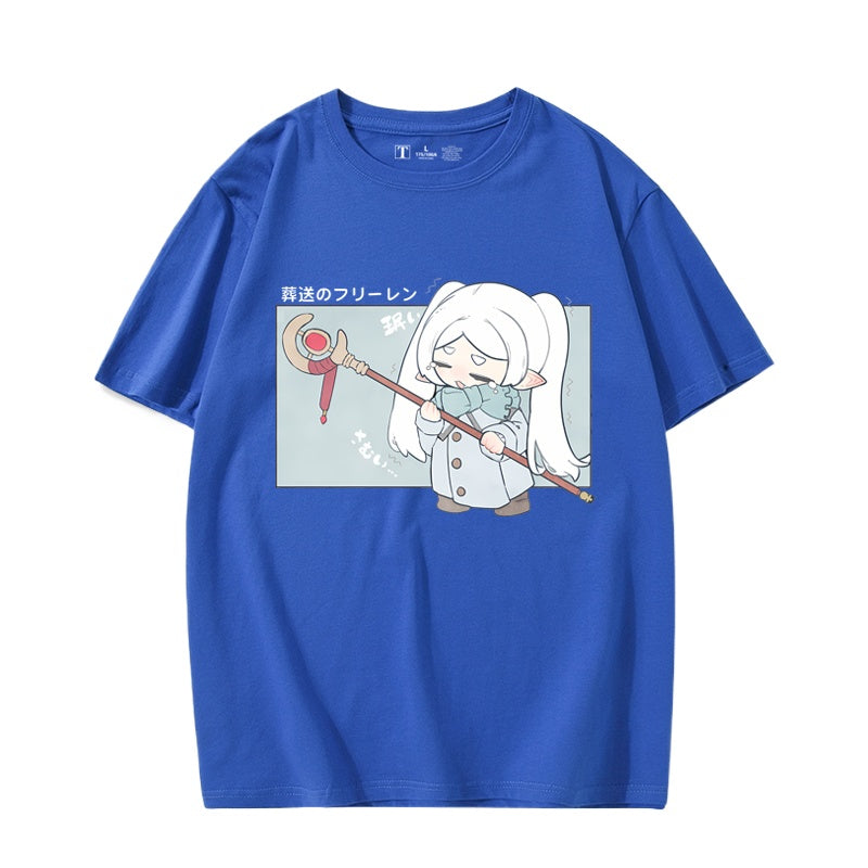 Casual Anime Pattern Short-sleeved T-shirt