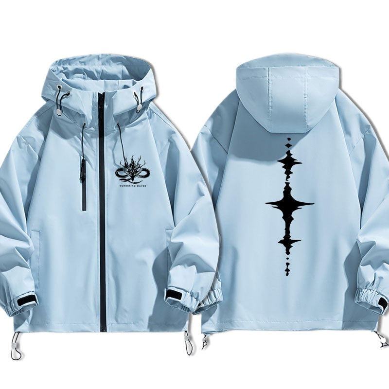 Unisex Game Logo Print Cos Zipper Jacket