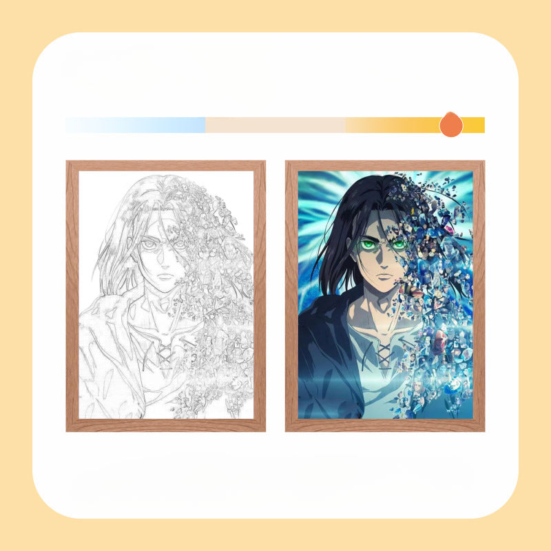 Decorative Anime Photo Frame Dimming Light