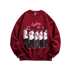 JUHOON SEONGHYEON KEONHO Group Round Neck Sweatshirt