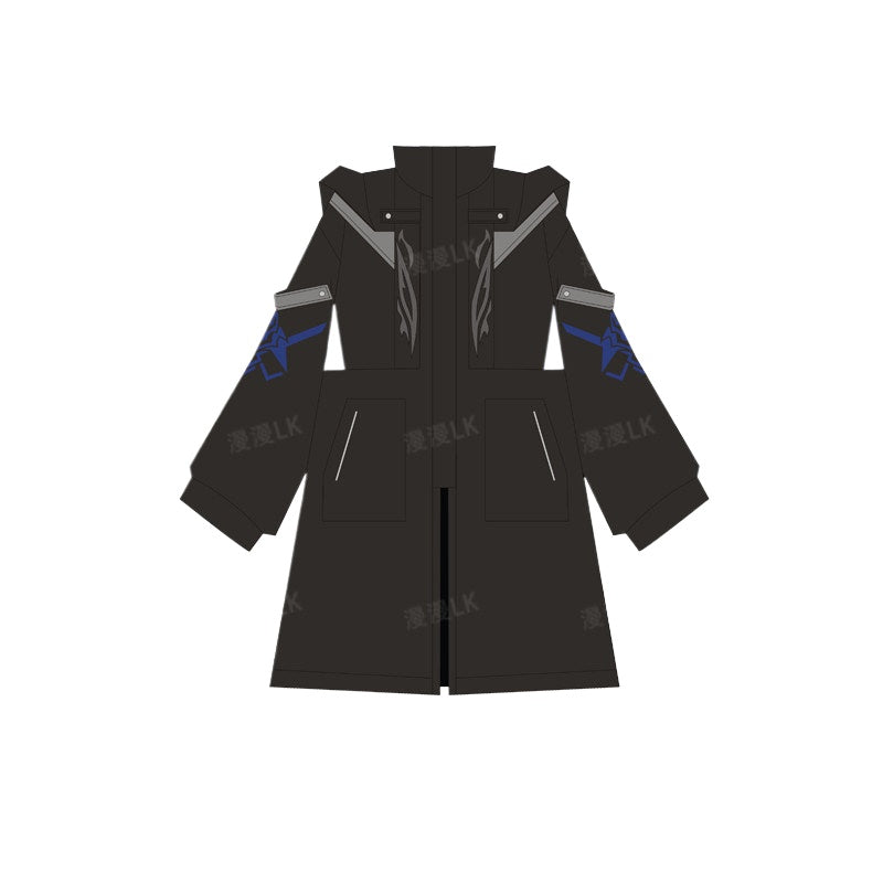 FLINS Cosplay Trench Coat Jacket Pants