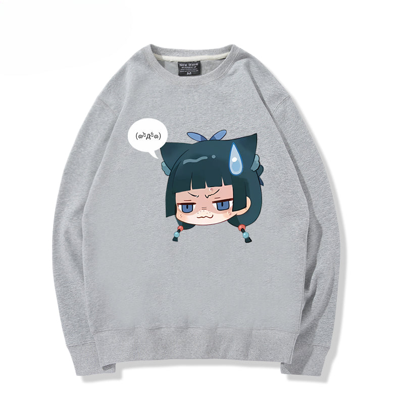 Women's Anime Printed Cos Sweatshirt