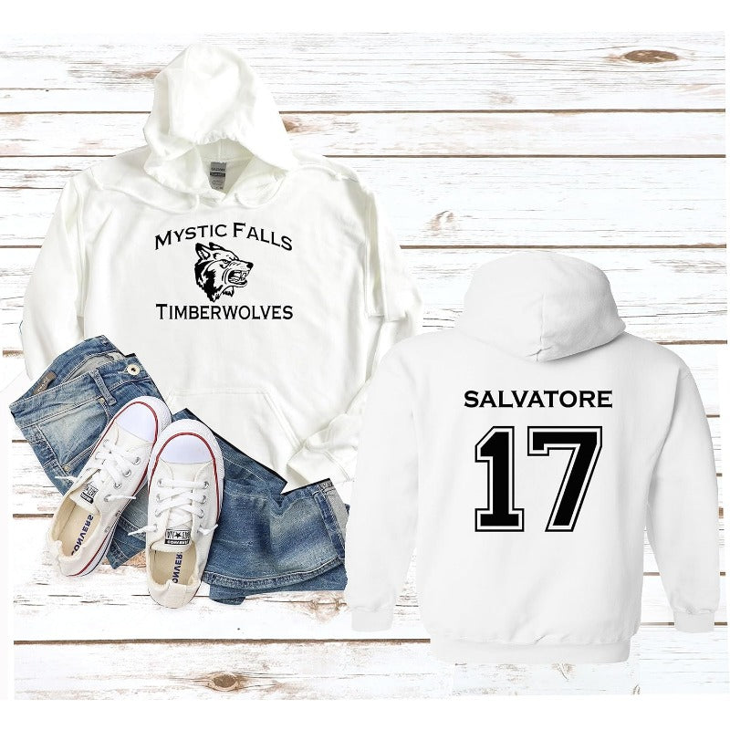 Salvatore 17 Printed Pullover Hoodie