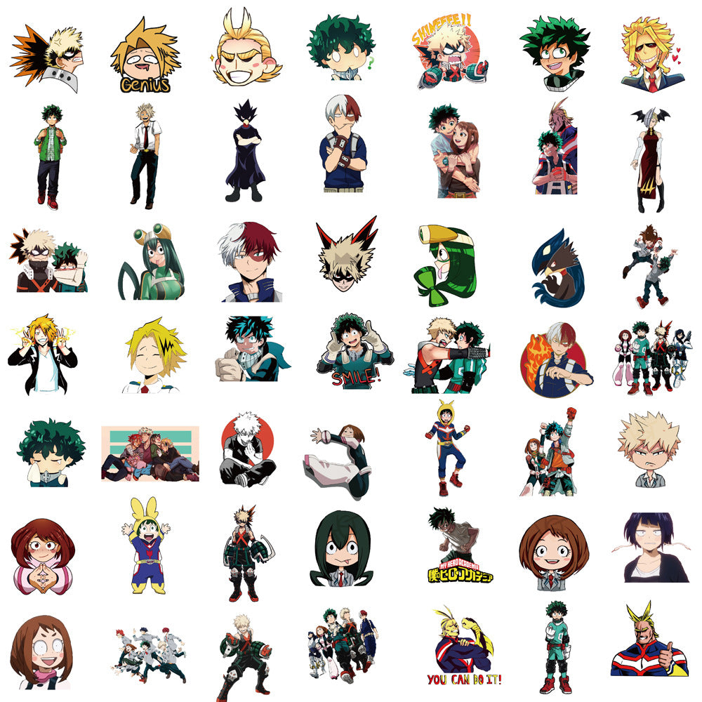 100 Anime Graffiti Stickers
