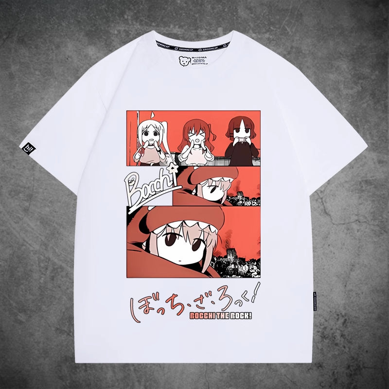 Unisex Bocchi Short-sleeved Cotton T-shirt