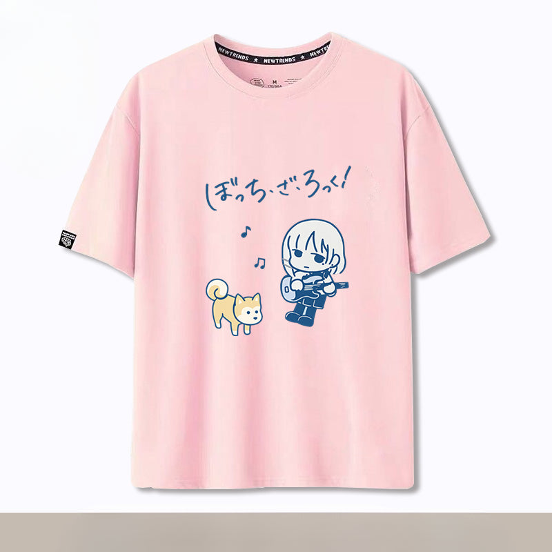 Trendy Anime Short Sleeve Loose T-Shirt