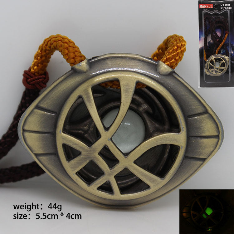 Luminous Doctor Strange Eye of Agamotto Necklace