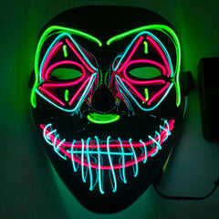 Cool Halloween Glowing Mask