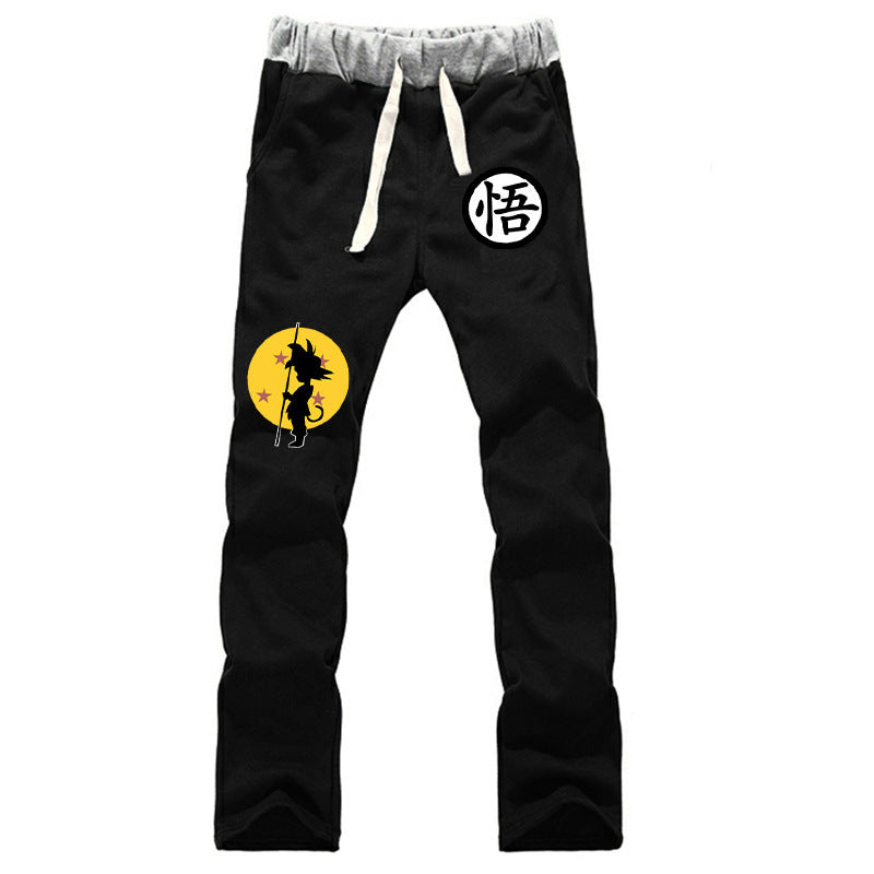 Men's Super Saiyan Sports Leisure Casual Pants