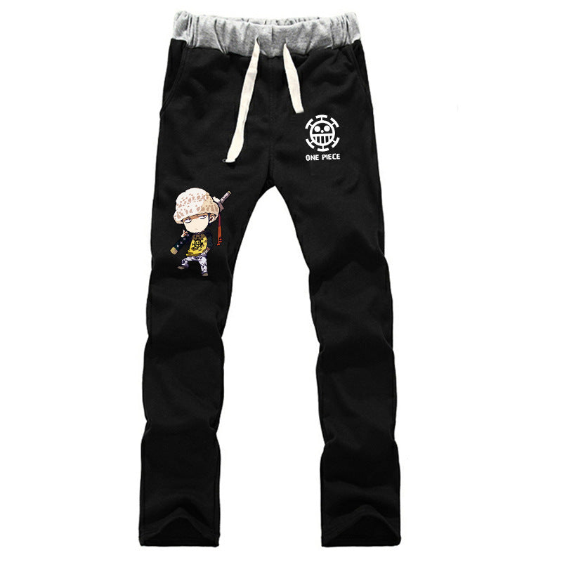 Casual Anime Luffy Loose Unisex Sweatpants