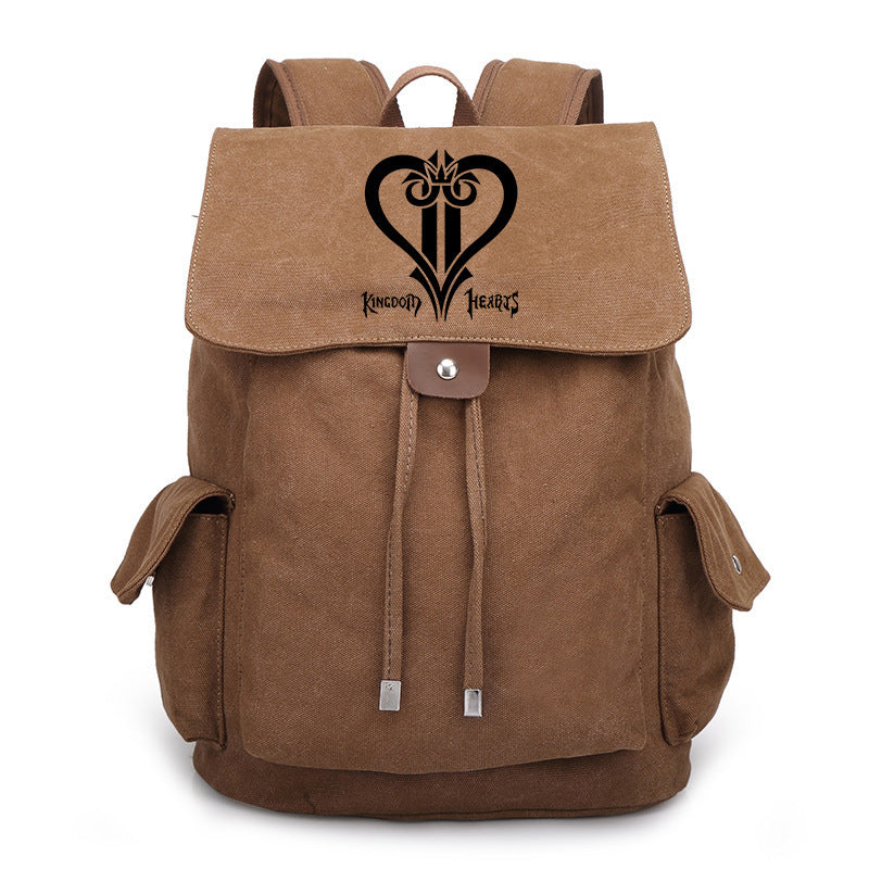 Trendy Game Canvas Backpack