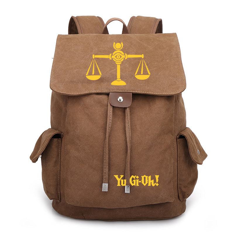 Trendy Game Canvas Backpack