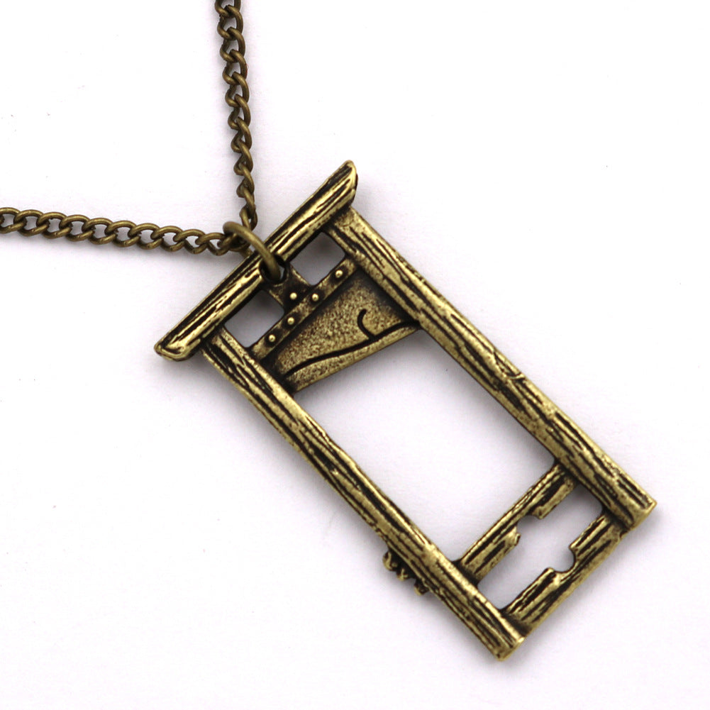 Guillotine Pendant Necklace