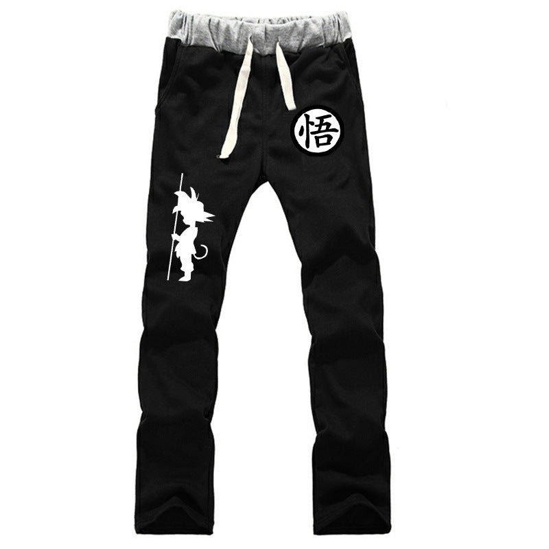 Men's Super Saiyan Sports Leisure Casual Pants