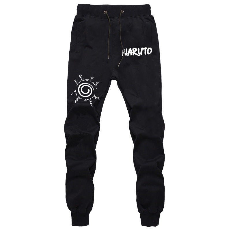 Casual Men's Anime Sasuke Sports Sweatpants