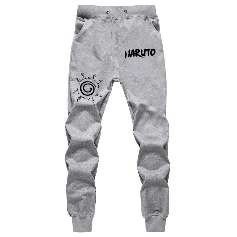 Casual Men's Anime Sasuke Sports Sweatpants