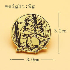 Game Cartoon Brooch Badge