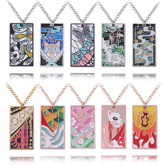 Chic Anime Tanjiro Metal Pendant Necklace