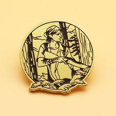 Game Cartoon Brooch Badge