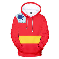 Unisex Anime Cosplay 3d Print Hoodie