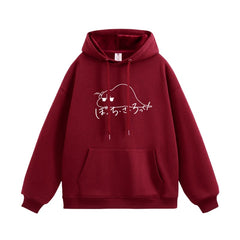 Bocchi Funny Graphic Pullover Hoodie