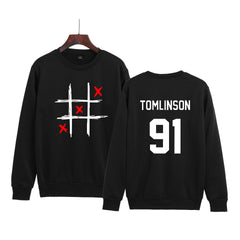 Unisex Tomlinson 91 Letter Crew Neck Sweatshirt