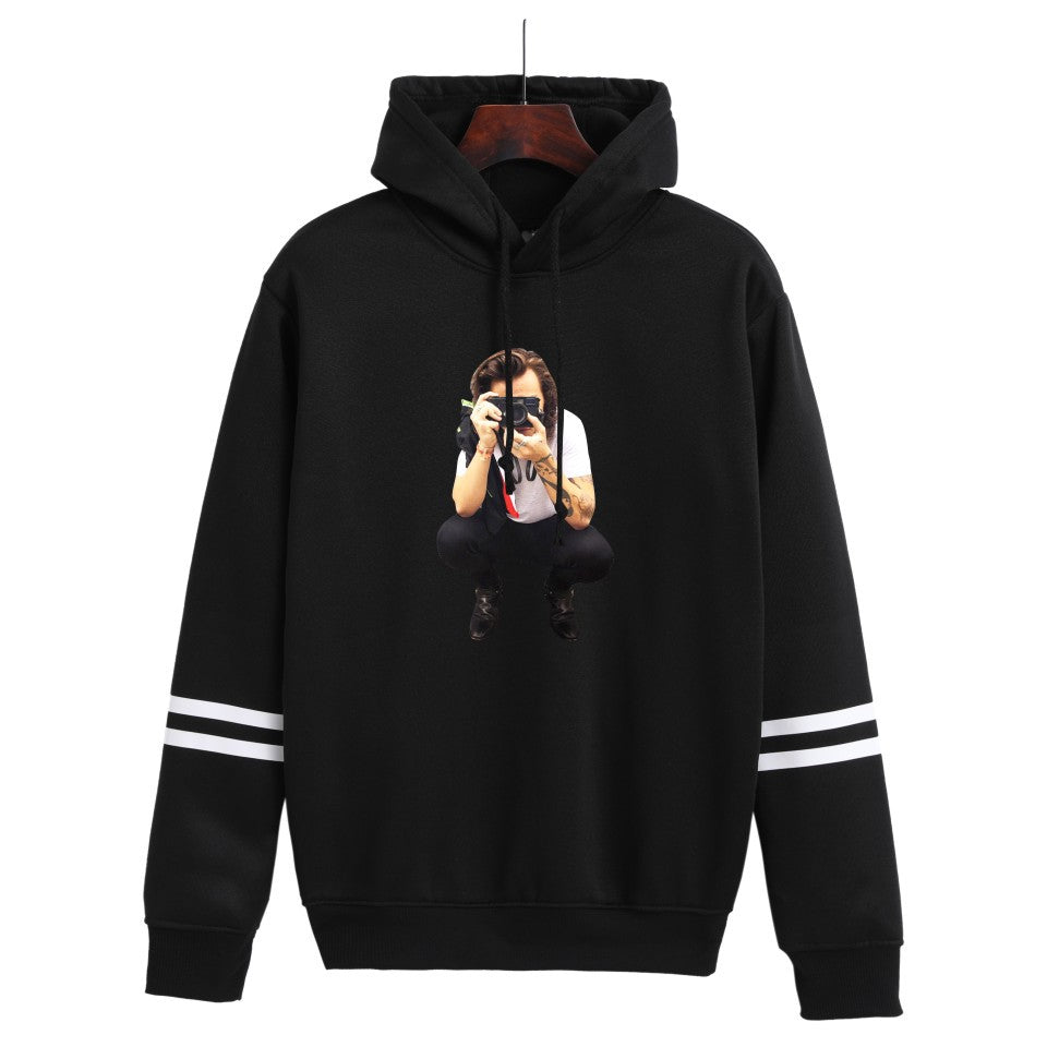 Women's Harry Graphic Print Loose Pullover Hoodie