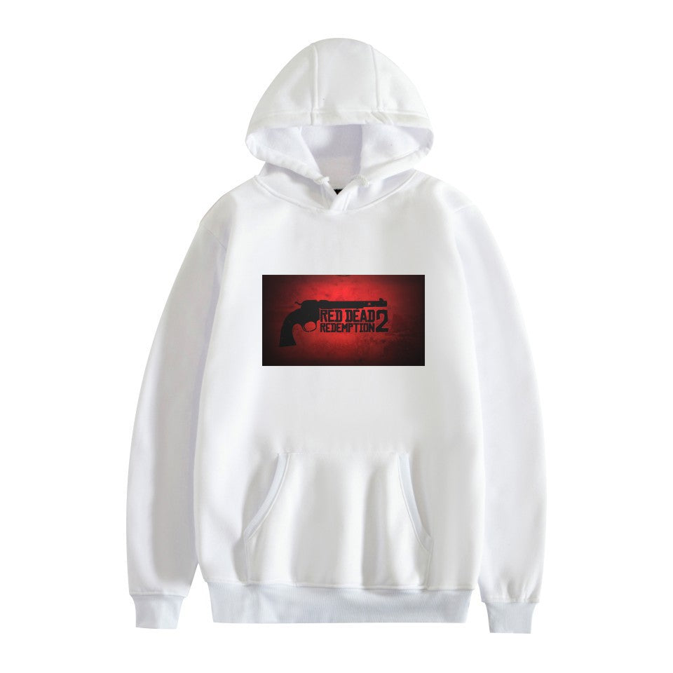 Unisex Trendy Game Printed Loose Hoodie