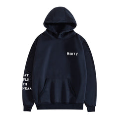 Unisex Harry Treat People with Kindness Loose Hoodie