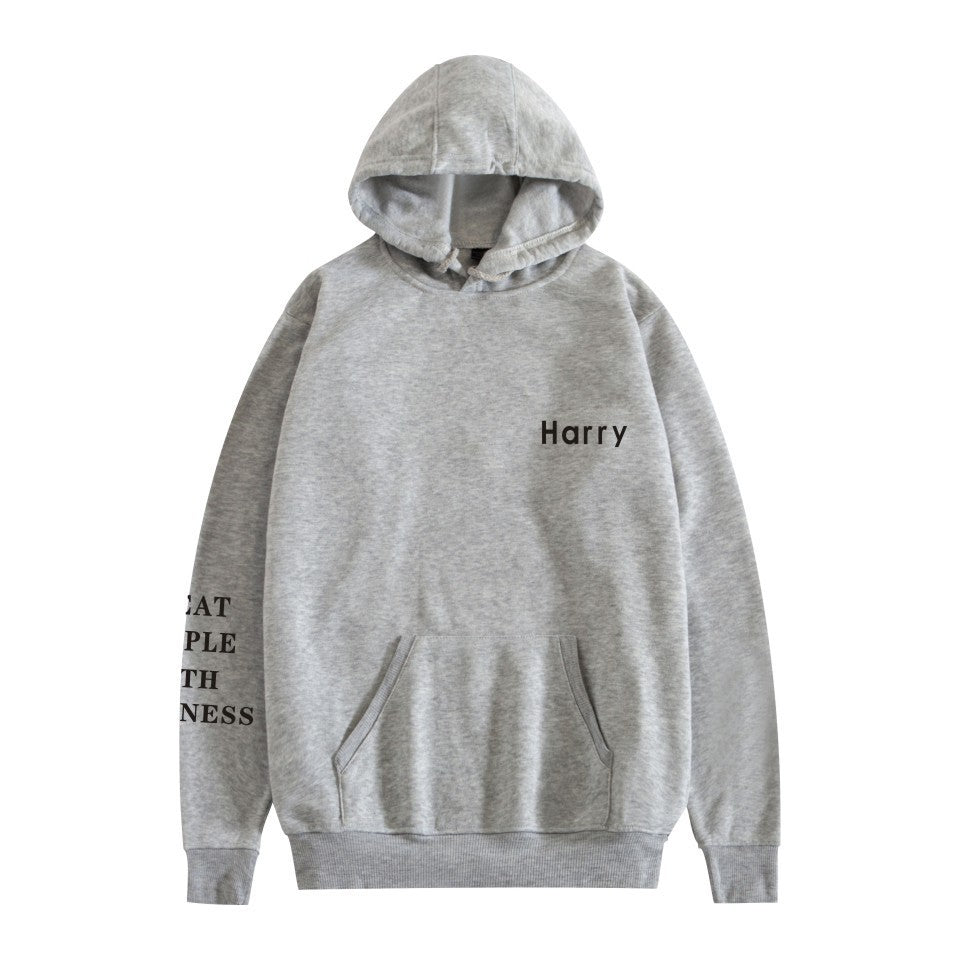 Unisex Harry Treat People with Kindness Loose Hoodie