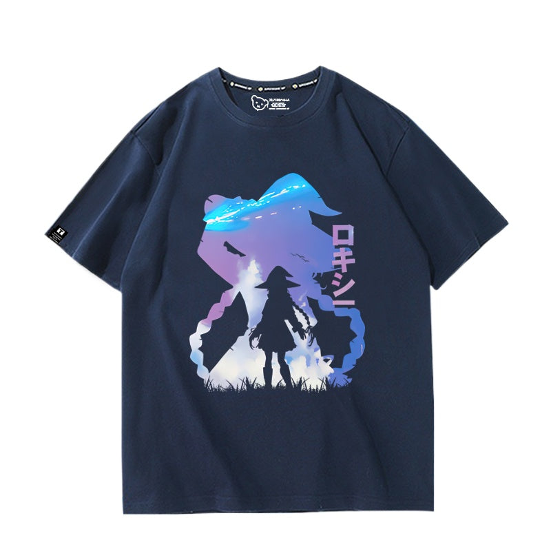 Trendy Anime Graphic Short-sleeved Summer T-shirt